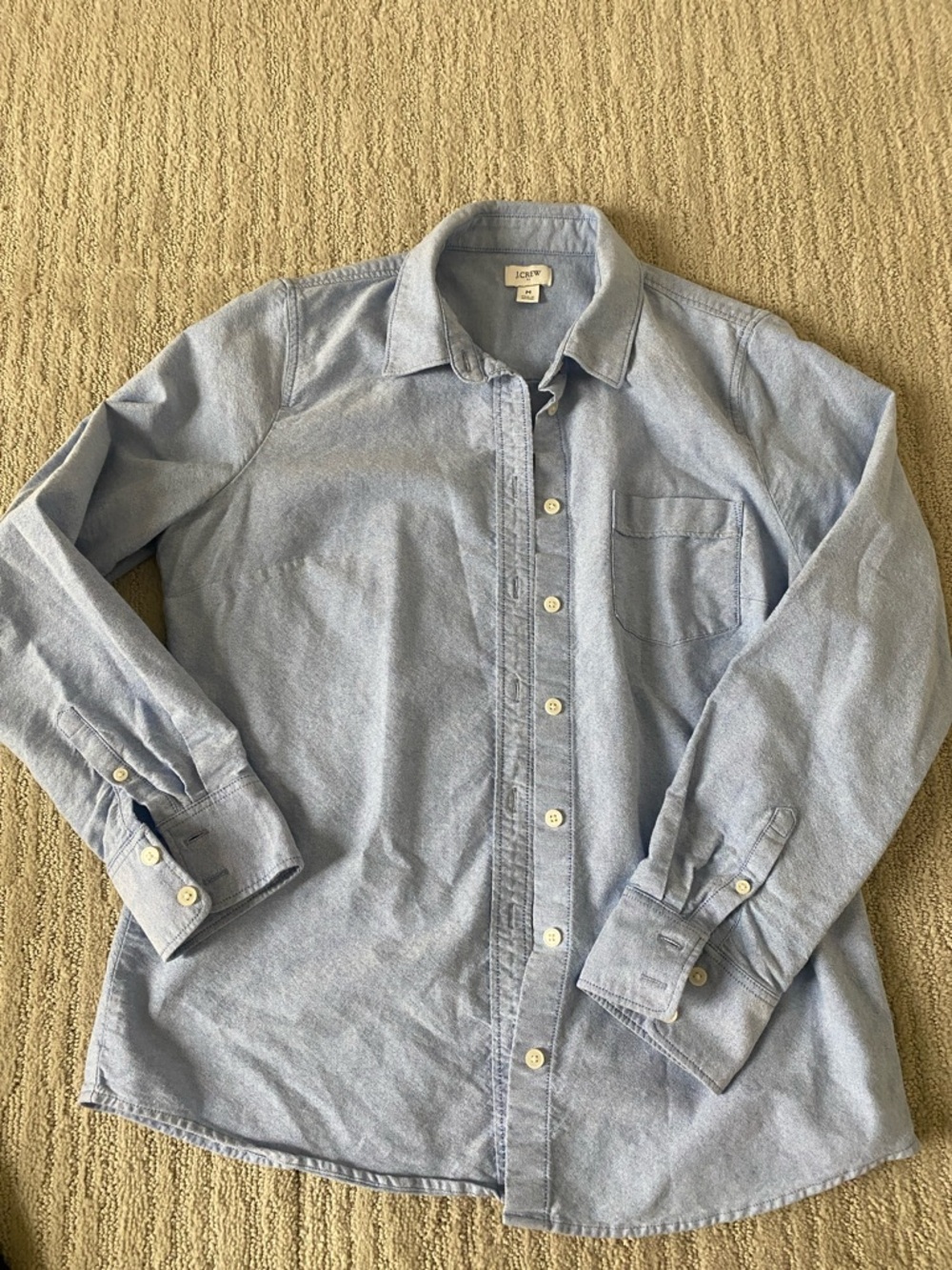 J. Crew Light Blue Women’s Button-Down Shirt